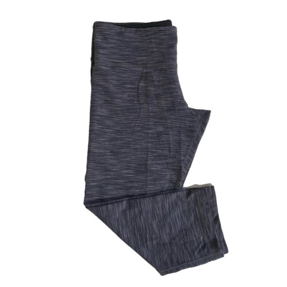 Lululemon Wunder Under Crop Wee Are From Space Black Cashew / Black Size 10 - Picture 5 of 12